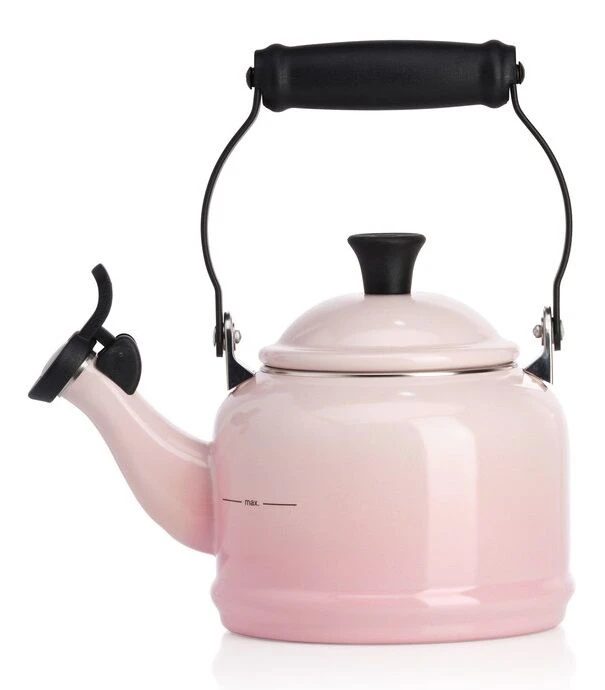 Le Creuset Demi Fluitketel 1,1 Liter Staal Shell Pink 1 Le Creuset Demi Fluitketel 1,1 Liter Staal Shell Pink