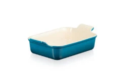 Le Creuset Rechthoekige Ovenschaal 26 X 19 Cm Aardewerk Deep Teal