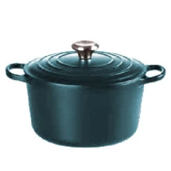 Le Creuset Signature Hoge Braadpan 5 Liter ø 24 Cm Gietijzer Deep Teal