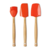 Le Creuset Spatelset Silicone Vulcanique 3-delig