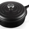 Le Creuset Signature Cassadou Braadpan ø 26 Cm Gietijzer Mat Zwart