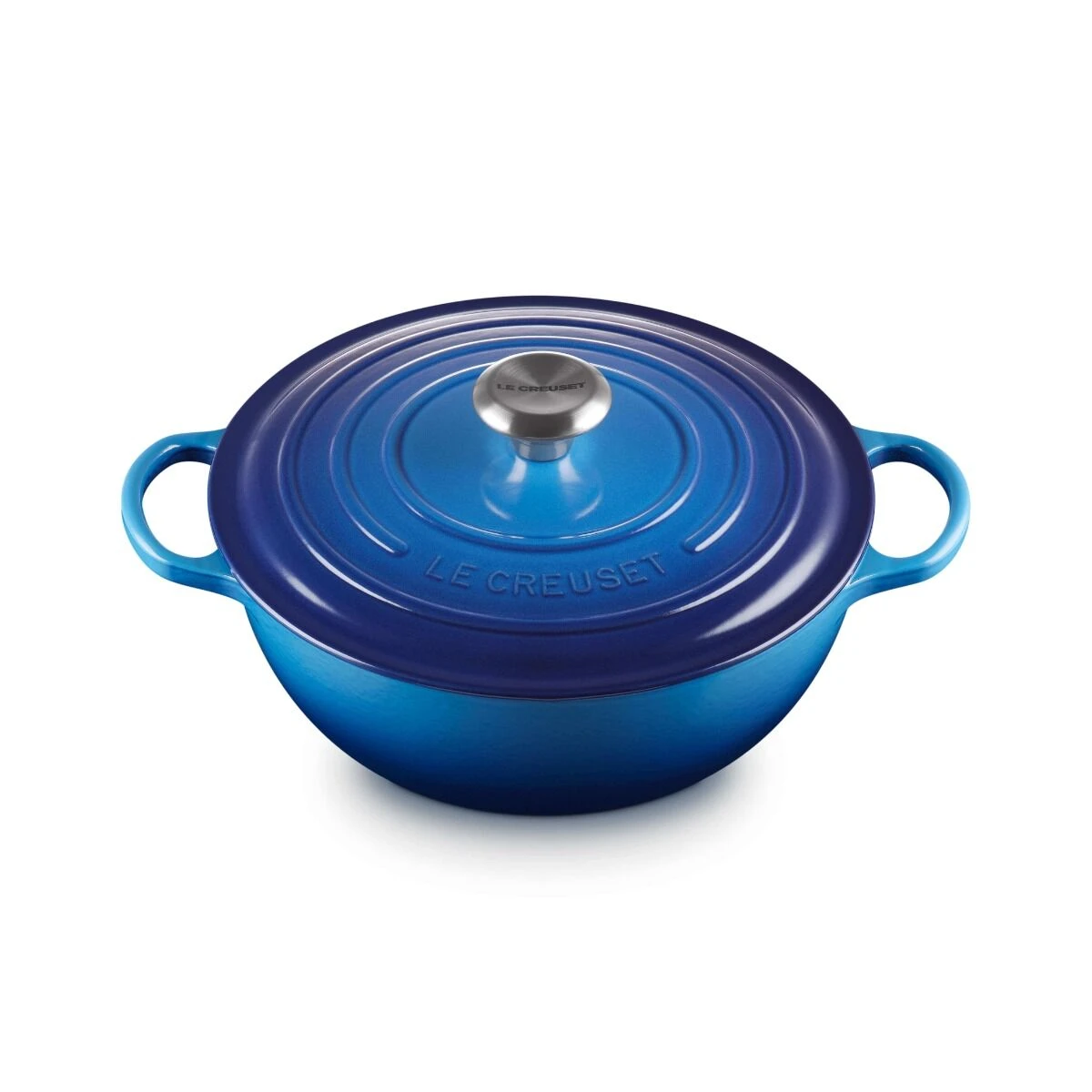 Le Creuset Wok-braadpan 4,1 Liter ø 26 Cm Gietijzer Azure 1 Le Creuset Wok-braadpan 4,1 Liter ø 26 Cm Gietijzer Azure